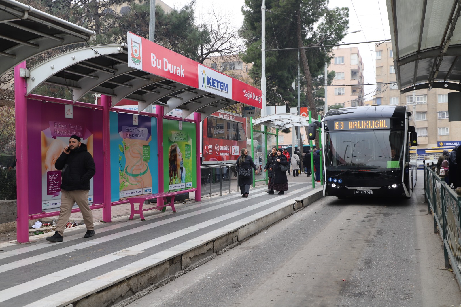 Şanlıurfa İl Sağlık Müdürlüğü Haliliye İlçe Sağlık Müdürlüğü tarafından kanserle