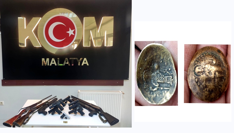 Kaçakçılık ve Organize Suçlarla Mücadele (KOM) Şube Müdürlüğü ekiplerimizce Tarihi Eser