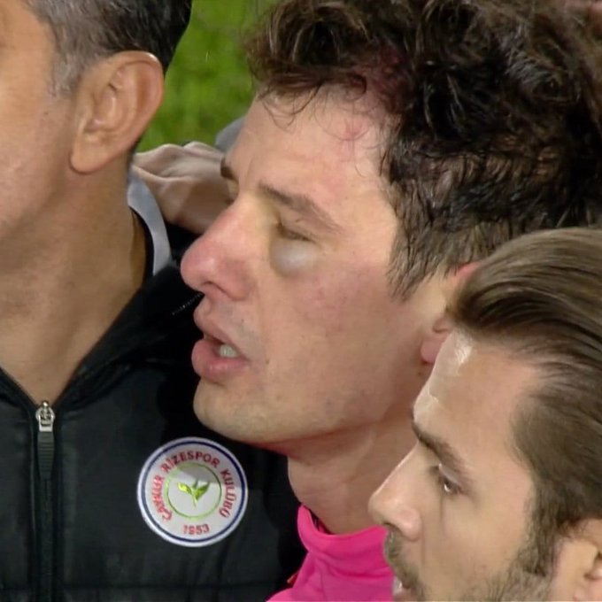 MKE Ankaragücü Kulübü Başkanı Faruk Koca’dan çirkin saldırı…Saha girdi hakemi