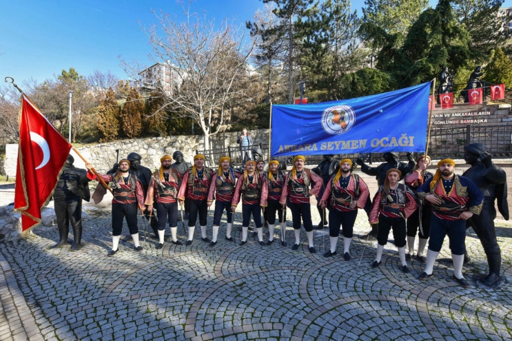 Atatürk’ün Ankara’ya gelişinin 104’üncü yılı etkinlikleri ANKARA-BHA Ankara Büyükşehir Belediyesi