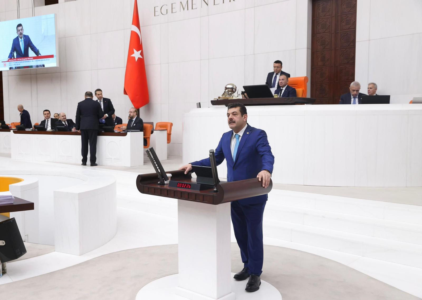 Vekil Muammer Avcı, TBMM’de 2024 yılı bütçe kanun teklifi üzerine