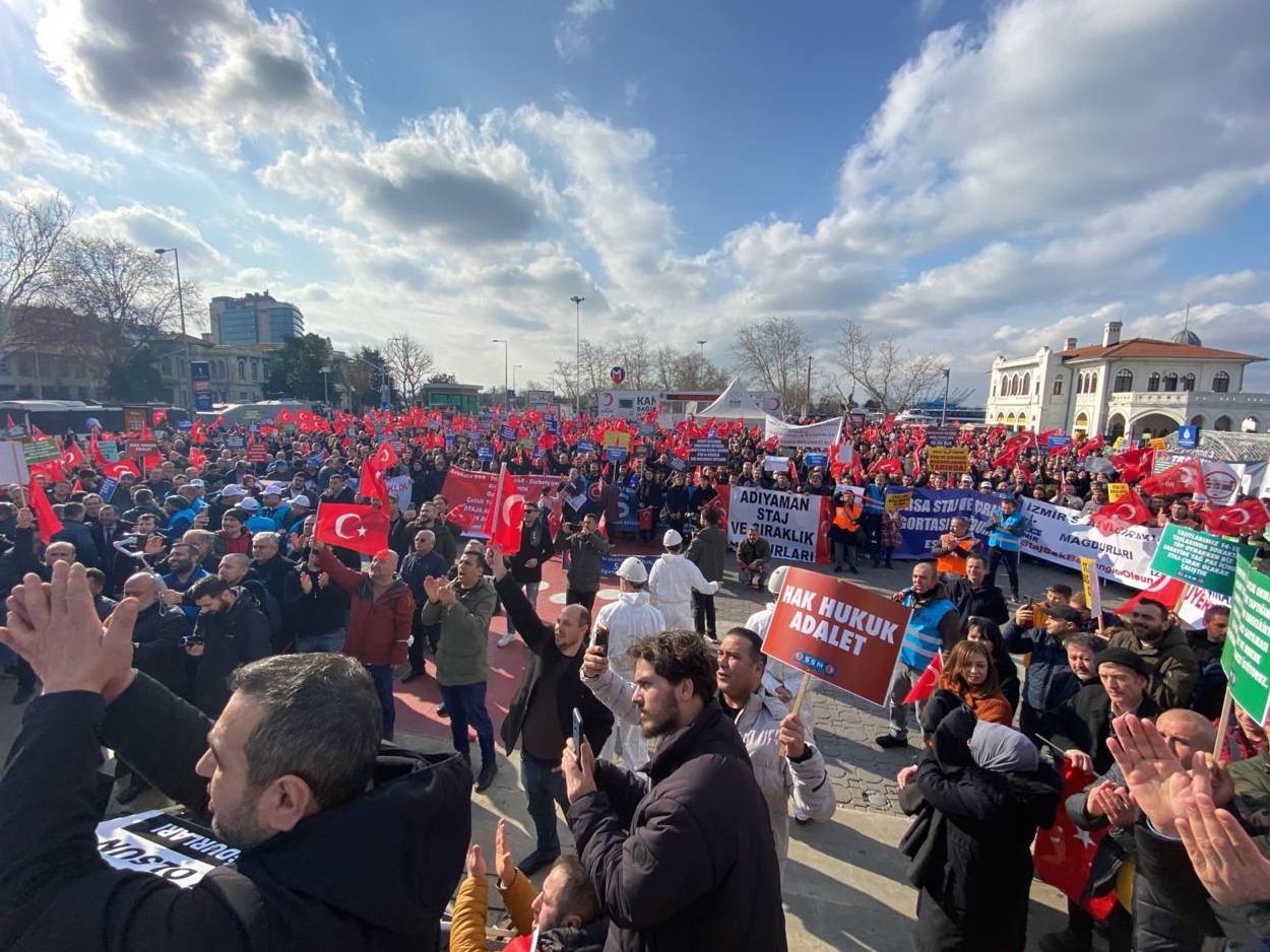 Staj ve Çıraklık Sigortası Mağdurları Federasyonu’ndan Büyük İstanbul Buluşması Staj ve Çıraklık Sigortası Mağdurları Federasyonu’ndan Büyük İstanbul Buluşması Staj