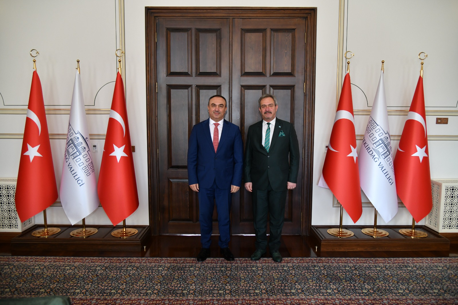 TİMBİR Danışma Kurulu Başkanından Tekirdağ Vali’sine ziyaret İskenderun’da Kaymakam olarak