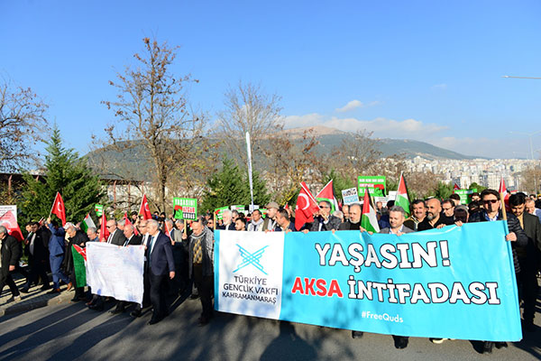 KSÜ’den “Gazze’ye Selam” Yürüyüşü