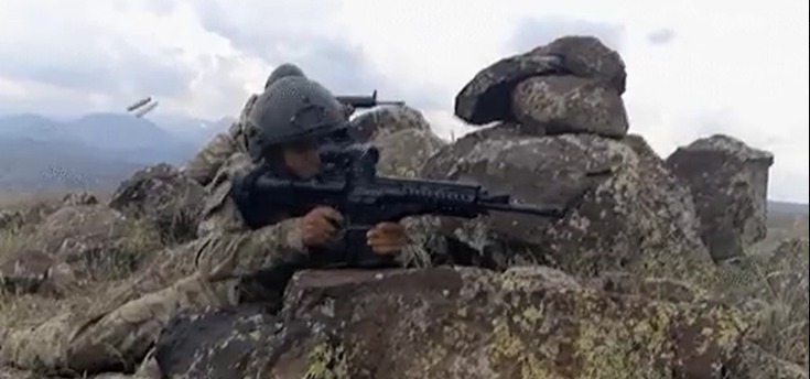 Fırat Kalkanı ve Barış Pınarı bölgesinde 2 PKK/YPG’li terörist etkisiz hâle getirdi Millî Savunma Bakanlığı, Fırat Kalkanı ve Barış Pınarı bölgesinde 2