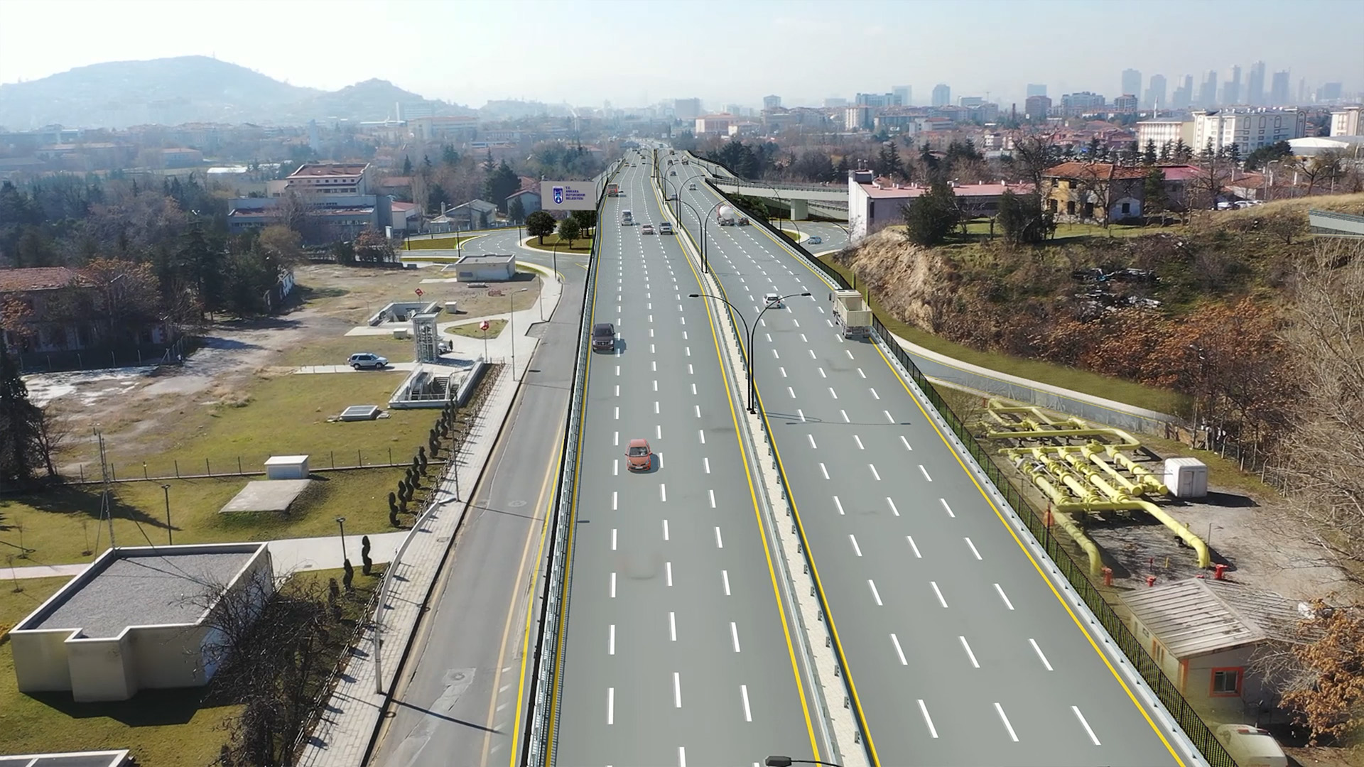 Keçiören Fatih Köprüsü’nde trafik sorunu ortadan kalkacak Ankara Büyükşehir Belediyesi, trafiği rahatlatacak ve can güvenliğini önceleyen ulaşım