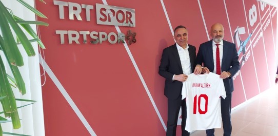 Ömer Gürsoy’dan TRT Genel Müdürü Mehmet Zahid Sobacı’ya ziyaret TFF