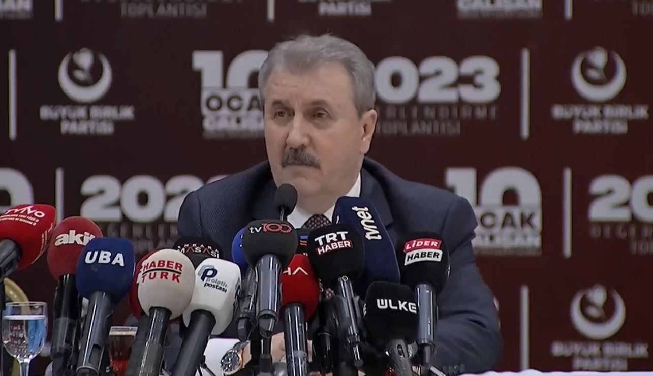 Büyük Birlik Partisi (BBP) Genel Başkanı Mustafa Destici, sosyal medya