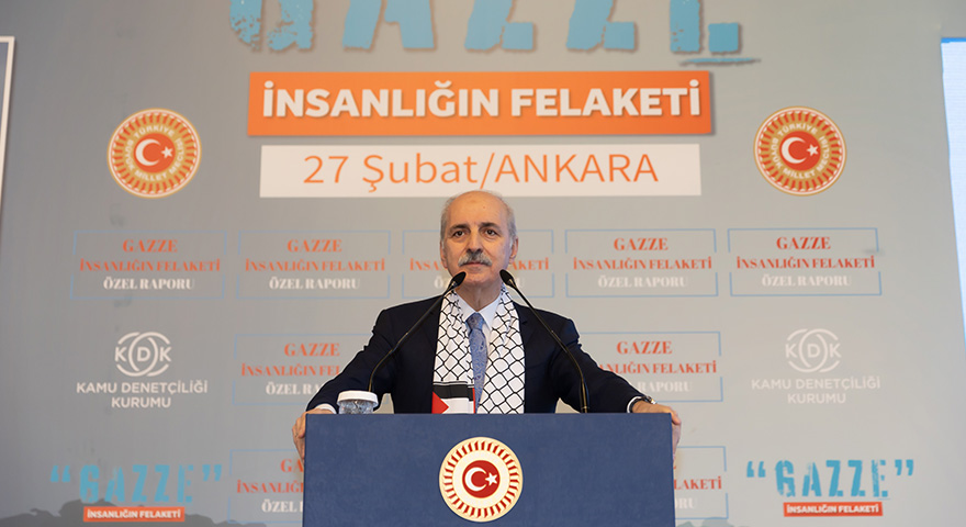Kurtulmuş, “Gazze: İnsanlığın Felaketi” programında konuştu Başlıklar1 Kurtulmuş, “Gazze: İnsanlığın Felaketi” programında konuştu2 “Dünyada zulme karşı