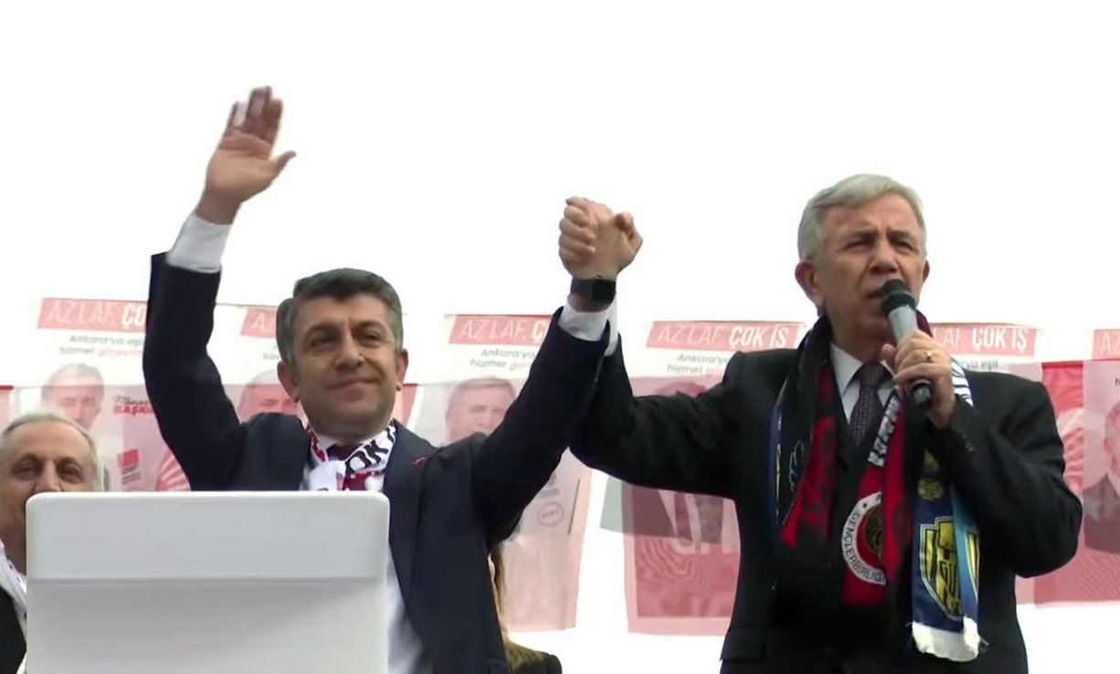 Mansur Yavaş Altındağ’da : “Ankara’ya huzur geldi” Cumhuriyet Hak Partisi