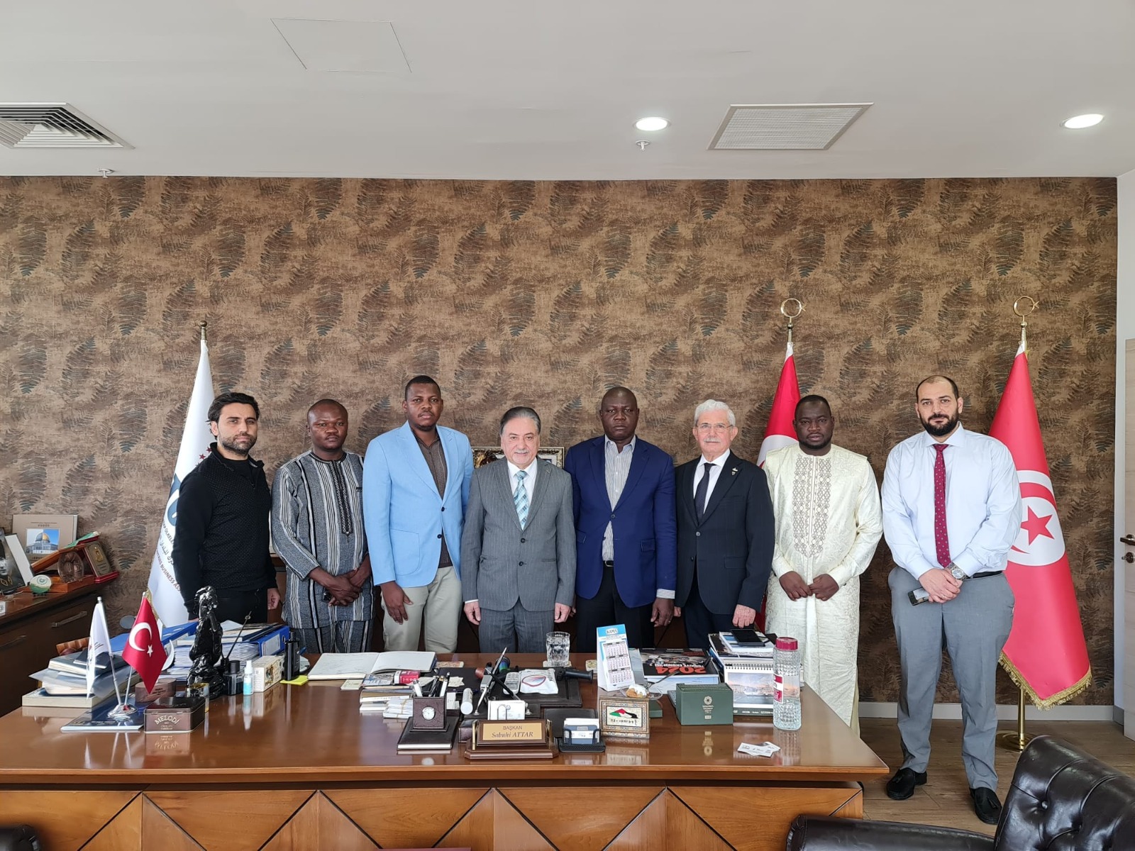 TÜRAP kapılarını Afrika’ya açtı Birçok uluslararası organizasyonu başarıyla gerçekleştiren TÜRAP Afrika kıtasından gelen ziyaretçilerini