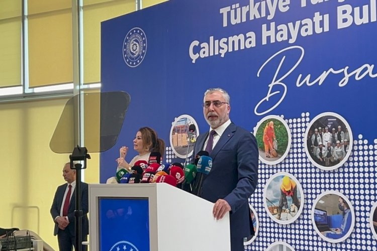Çalışma ve Sosyal Güvenlik Bakanı Prof. Dr. Vedat Işıkhan bir