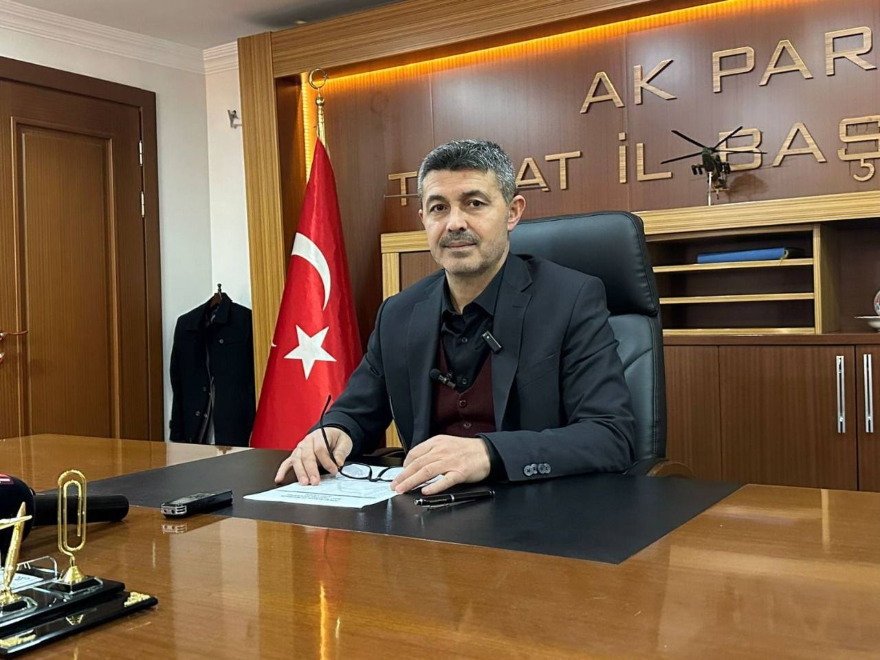 Hüseyin Kömür BHA/TOKAT AK Parti Tokat İl Başkanı Ali Özer