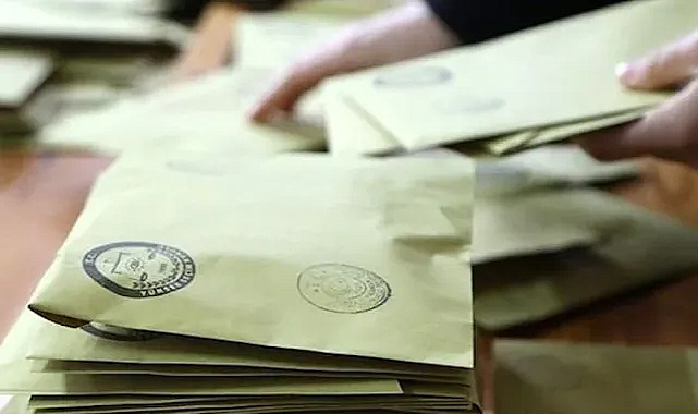 31 Mart'ta yapılacak Mahalli İdareler Genel Seçimleri için hazırlanan oy