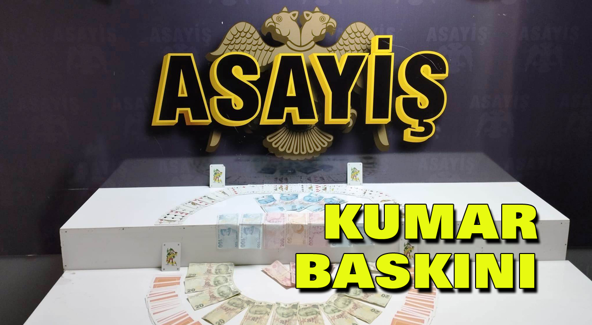 Hatay’da kumar baskını gerçekleştirildi Hatay Emniyet Müdürlüğü koordinesinde, kıraathanelerde kumar oynayanlara yönelik operasyon gerçekleştirildi.