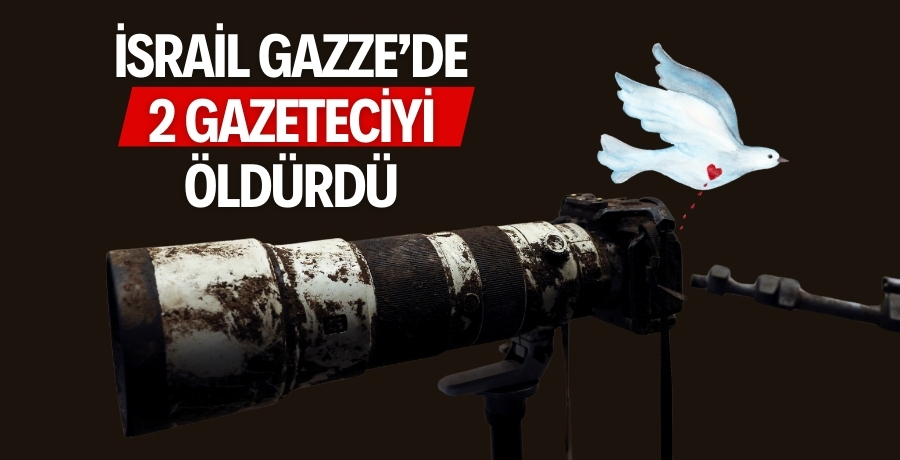 İsrail ordusu Gazze Şeridi’ne düzenlediği saldırılarda 2 gazeteciyi daha öldürdü.