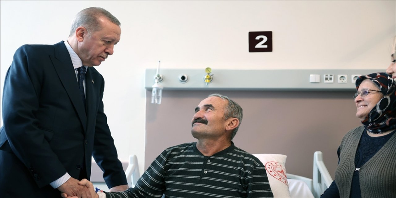 Cumhurbaşkanı Recep Tayyip Erdoğan, açılışını gerçekleştirdiği 1500 yataklı Antalya Şehir