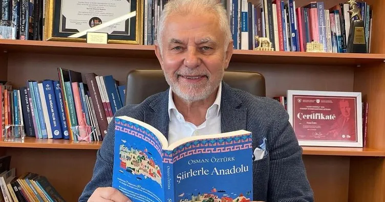 Emekli Emniyet Müdürü şair ve yazar Osman Öztürk, Türk edebiyatına katkı