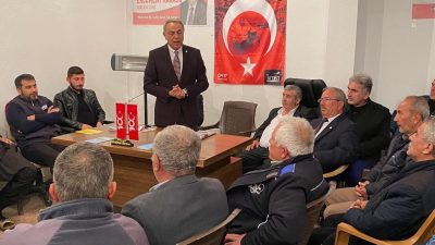 Seçime sayılı günler kala ziyaretlerini sürdüren Kahramanmaraş 24. Dönem Milletvekili,