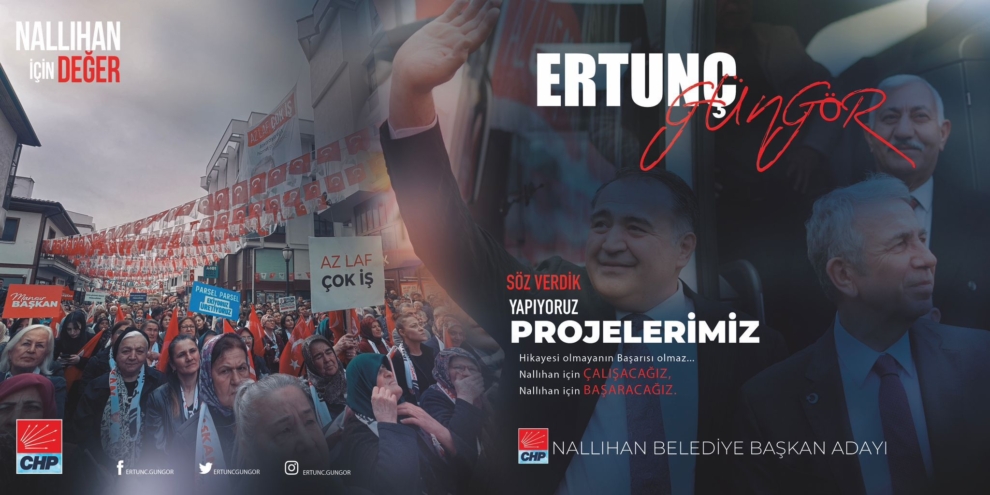 NALLIHAN BELEDİYE BAŞKAN ADAYI ERTUNÇ GÜNGÖR VAATLERİNİ AÇIKLADI! NALLIHAN KENT KONSEYİ KURACAĞIZ Vaatlerinin ilk sırasına tüm halkın ortak