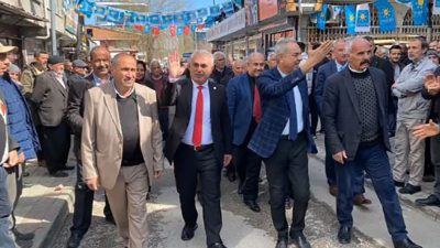 İYİ Parti Kahramanmaraş Büyükşehir Belediye Başkan Adayı Mesut Dedeoğlu, Afşin