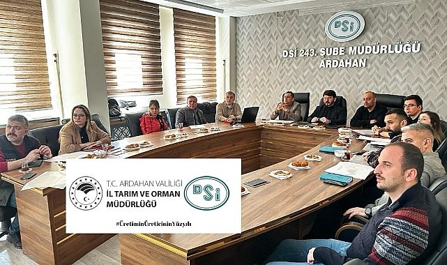 Tarım ve Orman yetkilileri Ardahan’da toplantıda buluştu Ardahan İl Tarım ve Orman Müdürlüğü ile Devlet Su İşleri