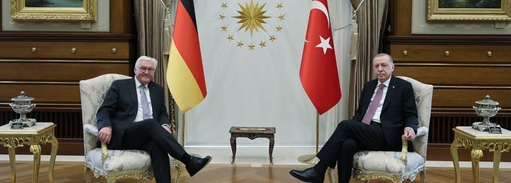 Erdoğan ile Almanya Cumhurbaşkanı