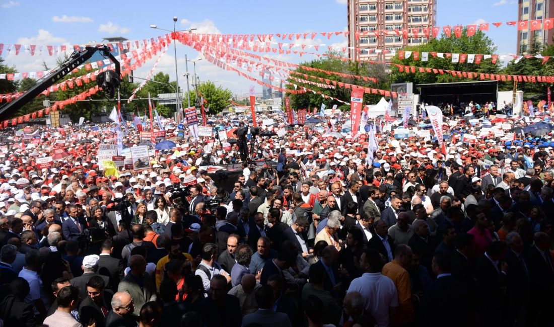 CHP’nin çağrısıyla Ankara’da bir