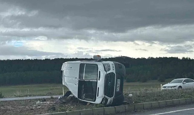 Çıldır’da trafik kazası: 1 ölü, 13 yaralı
Ardahan’ın Çıldır ilçesinde meydana gelen trafik kazasında devrilen