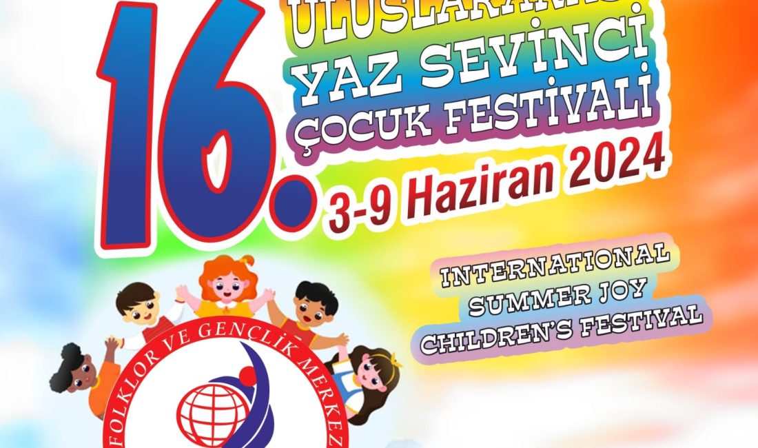 FOGEM’in 16. Uluslararası Yaz Sevinci Çocuk Festivali 3 Haziran’da başlıyor
KKTC Folklor ve Gençlik Merkezi’nin (FOGEM) 16. Uluslararası