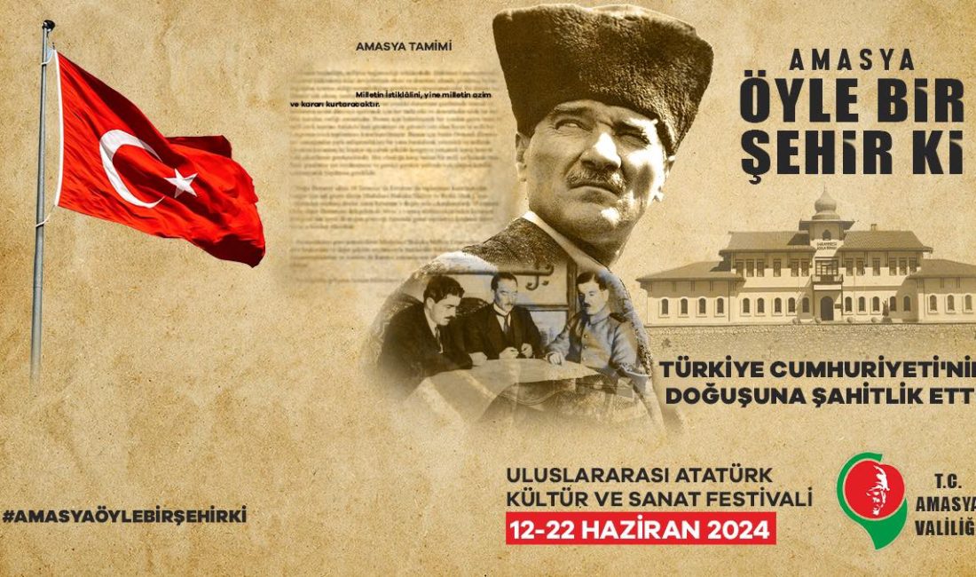 Amasya iki bayramı bir arada yaşayacak
Amasya’da her yıl düzenlenen Uluslararası Atatürk Kültür ve