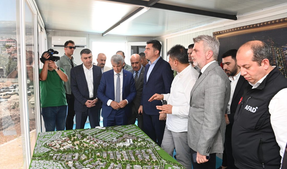 Kahramanmaraş Büyükşehir Belediye Başkanı Fırat Görgel, bir dizi ziyaret ve