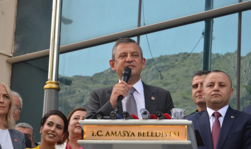 CHP Genel Başkanı Özgür Özel Amasya’dan siyasi partilere el uzattı