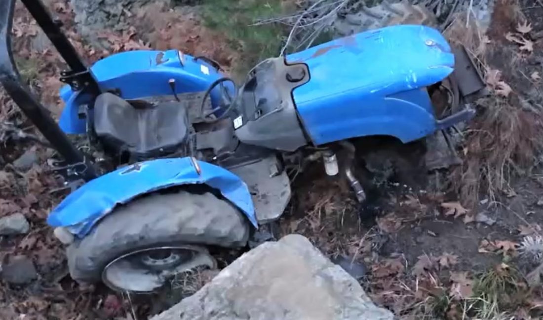 Kahramanmaraş’ın Elbistan ilçesinde kendi kullandığı traktörün altında kalan 13 yaşındaki