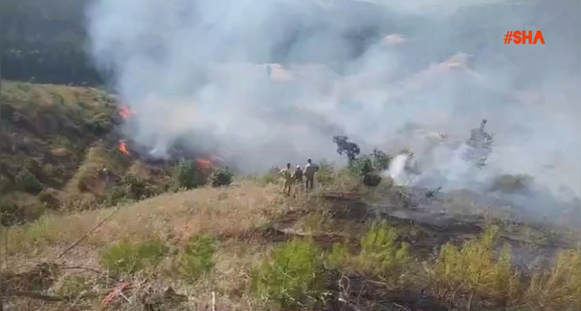 Kahramanmaraş’ta orman yangını kontrol altına alındı 