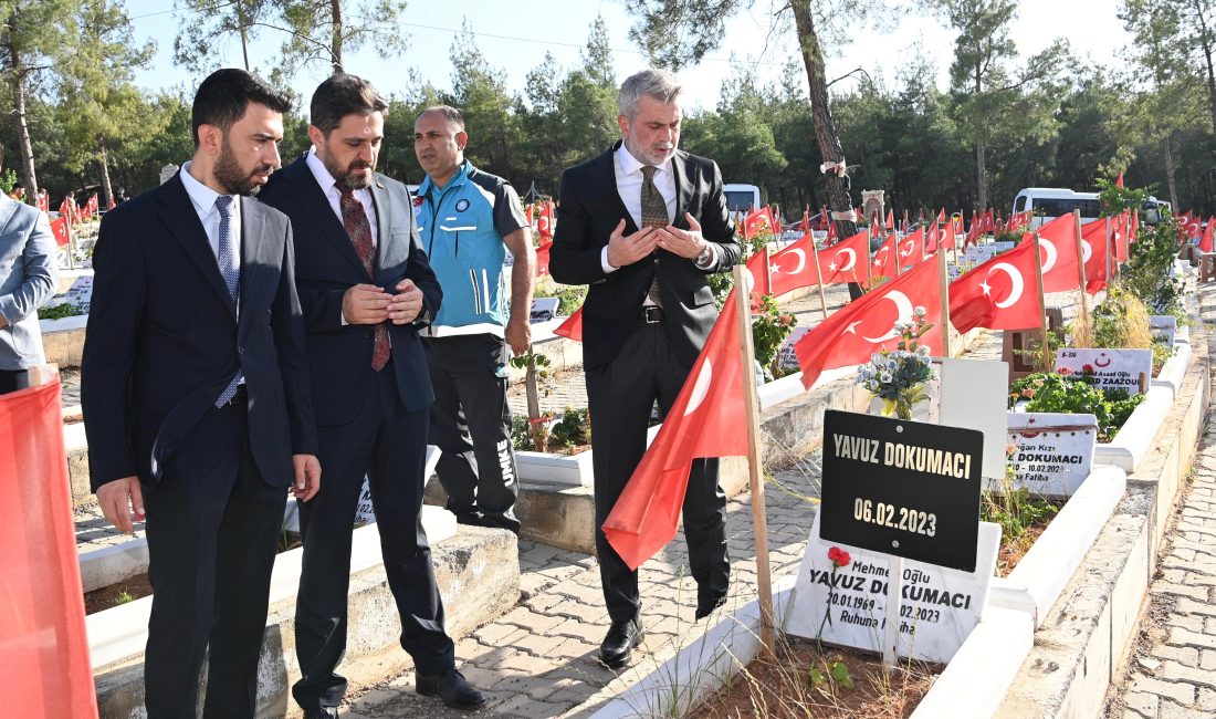 Başkan Görgel’den Bayramda Mezarlık