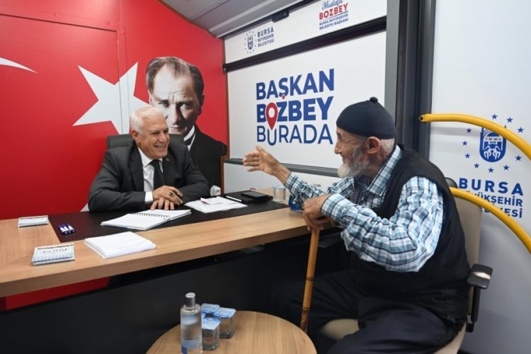 Bursa’da, ‘Başkan Bozbey Burada’ projesinin ilk durağı Büyükorhan oldu Mine