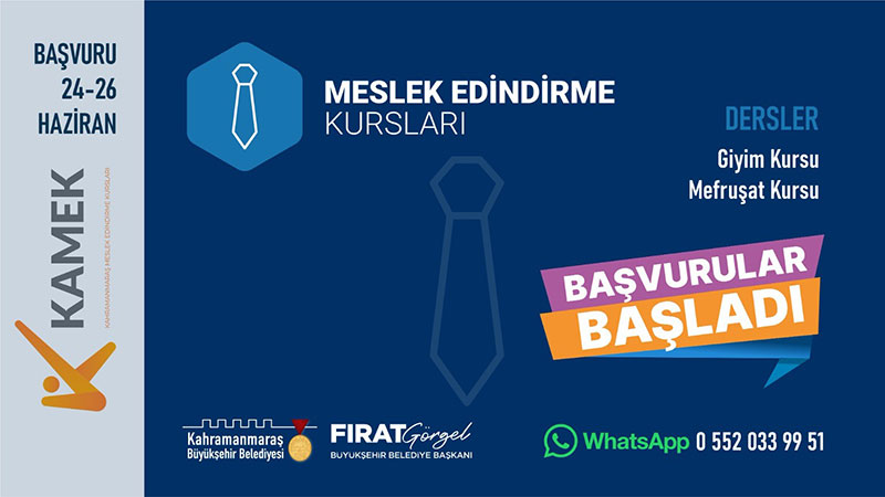 Büyükşehir Belediyesinin Meslek Edindirme