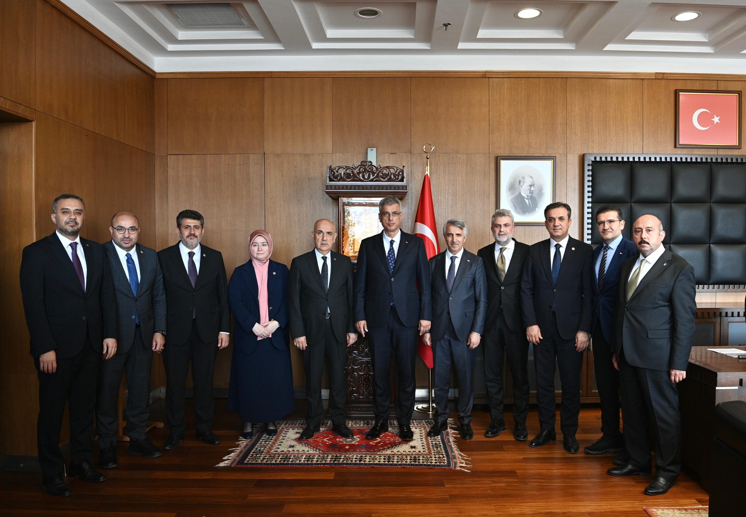 Başkan Görgel, Sağlık Bakanı Memişoğlu’nu Makamında Ağırladı