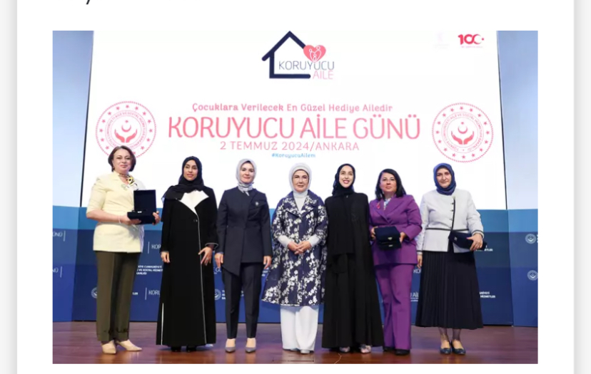 Cumhurbaşkanı Recep Tayyip Erdoğan'ın eşi Emine Erdoğan hanımefendinin düzenlemiş olduğu