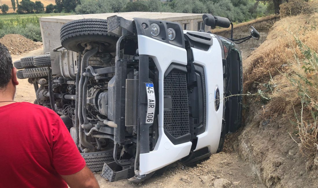 Kahramanmaraş’ın Afşin ilçesinde hafriyat