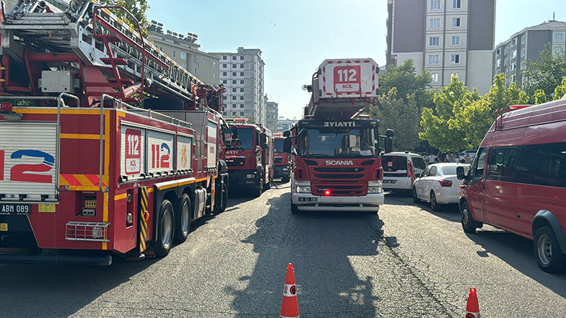 Kahramanmaraş’ta ikamet yangını korkuttu