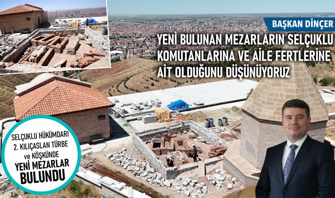 Aksaray’da Selçuklu Dönemine ait mezarlar bulundu Aksaray’da Selçuklu Dönemine ait mezarlar bulundu Bu keşif, tarihi yapının