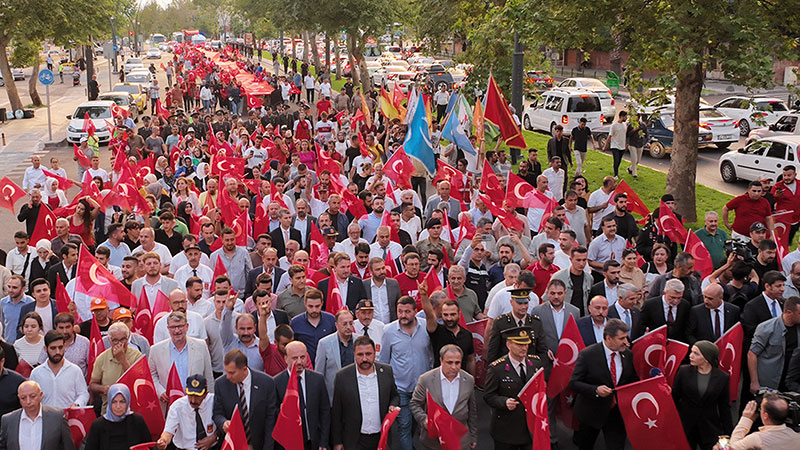 Başkan Görgel: “Birlik Hâkimiyettir, Hâkimiyet Milletindir”