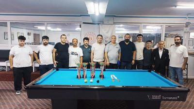 Bilardo İl Temsilciliği ve Bilardo Sporunu Geliştirme Derneği’nin düzenlediği müsabakalar,