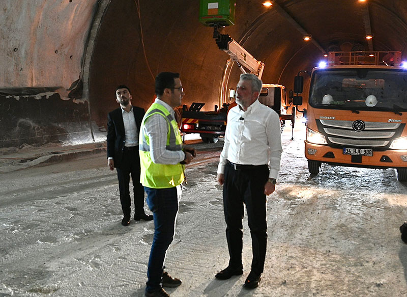 Edebiyat Yolu üzerinde yer alan Âşık Mahzuni Şerif Tünellerinde yürütülen