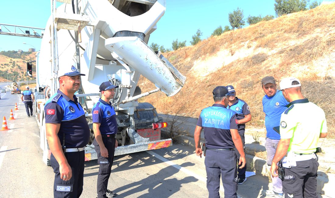 Büyükşehir Belediyesi, beton mikserleri