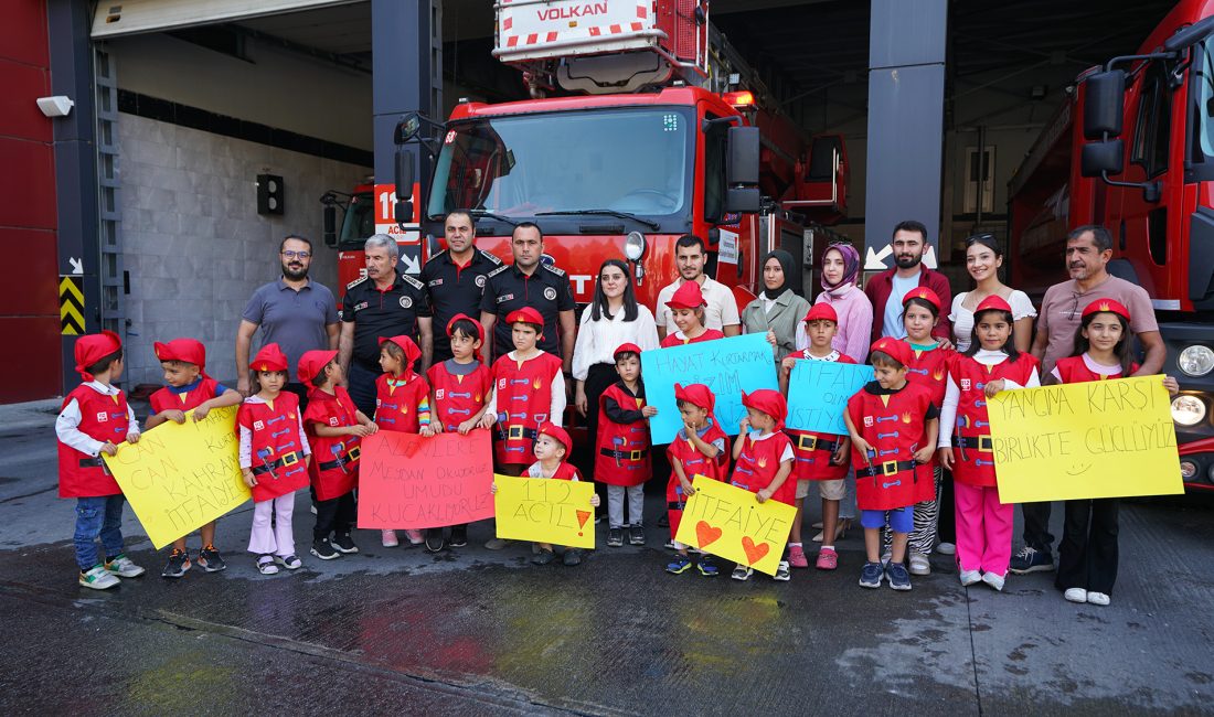 Büyükşehir İtfaiyesi, “Özel İtfaiyecilere” Kapılarını Açtı