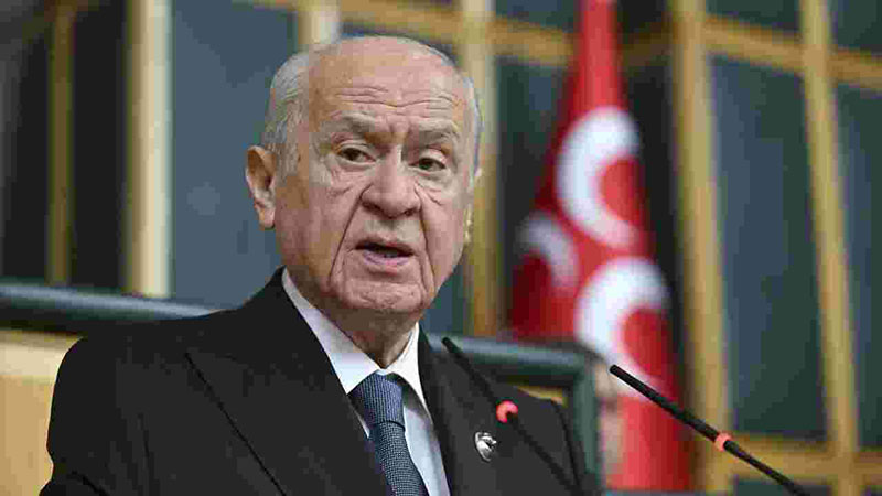 Bahçeli, İsrail'in saldırılarına karşı