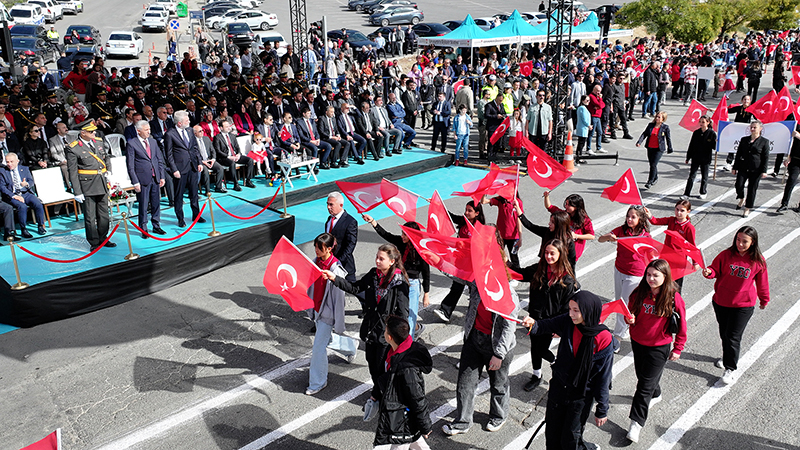 cumhuriyetin yili buyuk bir coskuyla kutlandi